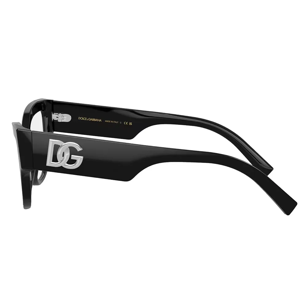 Dolce & Gabbana  DG 3378 501 53mm Womens Cat-Eye Eyeglasses 53mm