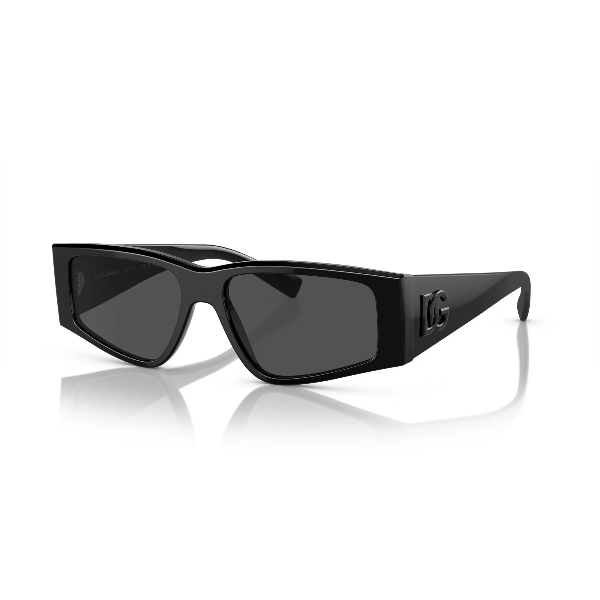 Dolce & Gabbana  DG 4453 501/87 55mm Mens Rectangle Sunglasses