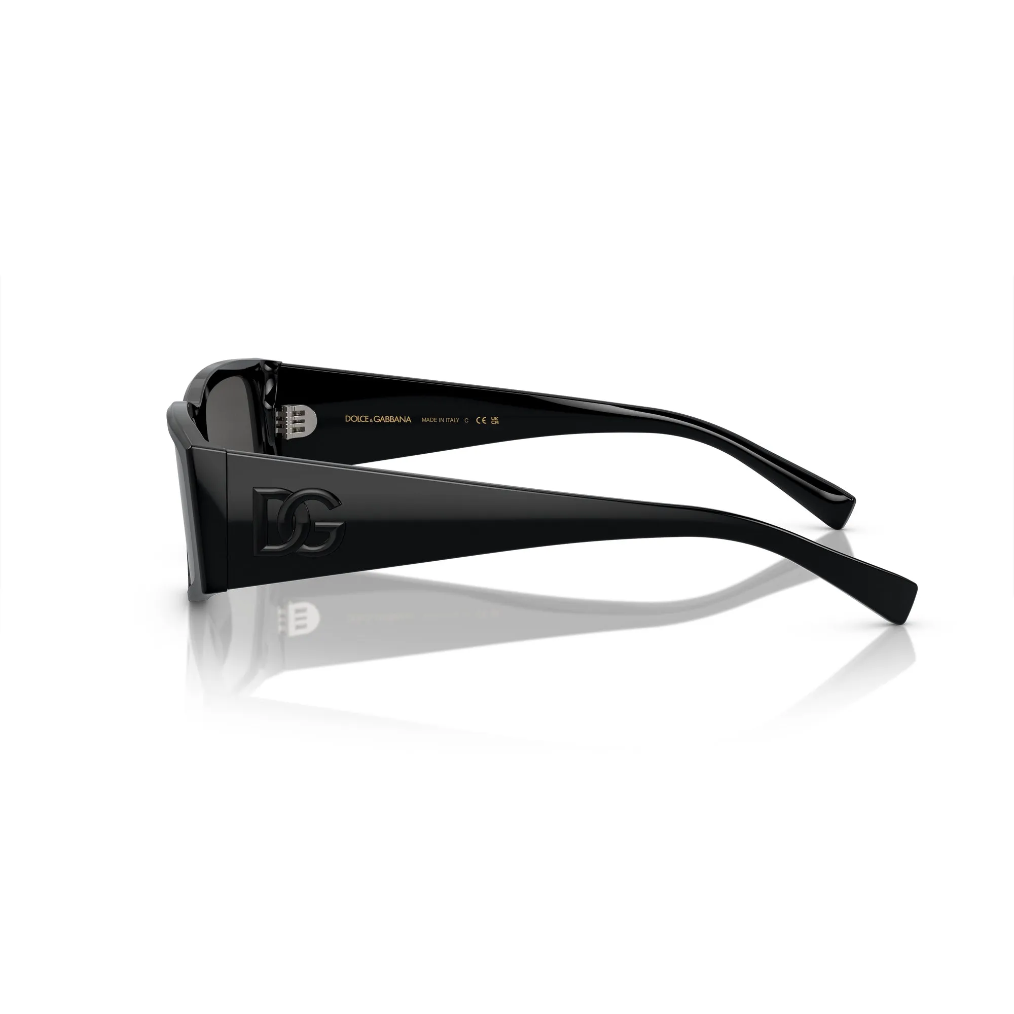 Dolce & Gabbana  DG 4453 501/87 55mm Mens Rectangle Sunglasses