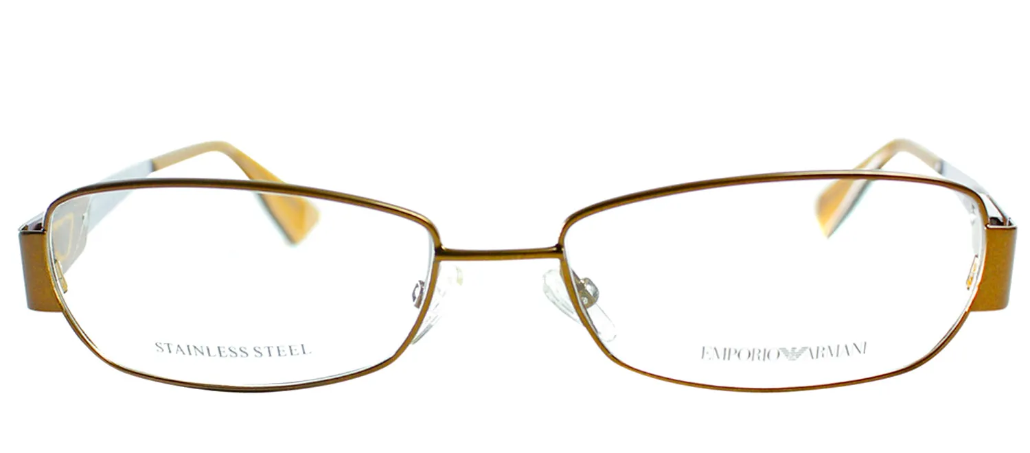 Emporio Armani  EA 9669 UTR Womens Rectangle Eyeglasses 54mm