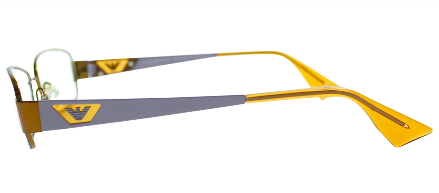 Emporio Armani  EA 9669 UTR Womens Rectangle Eyeglasses 54mm