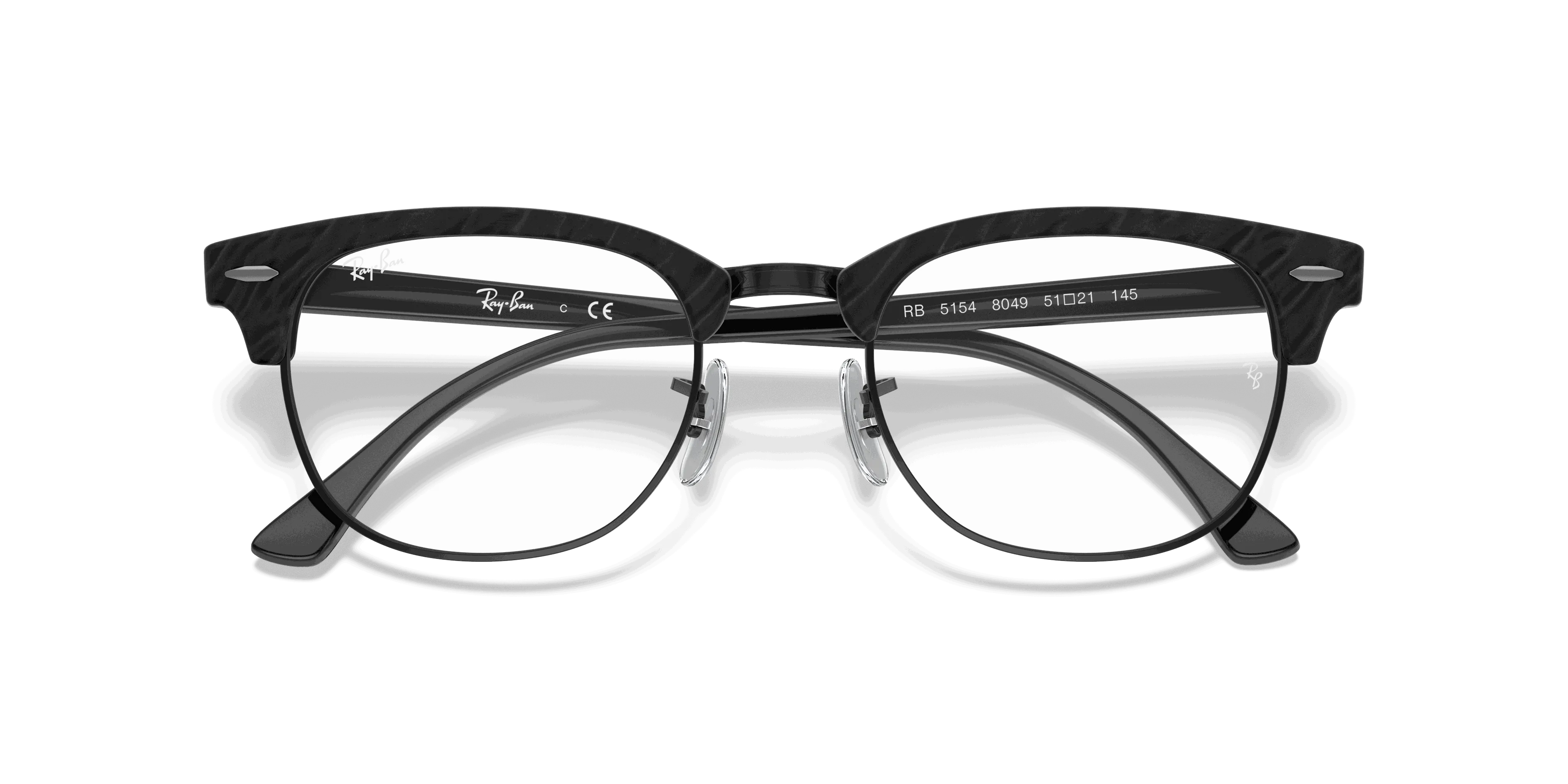 RayBan CLUBMASTER MARBLE OPTICS