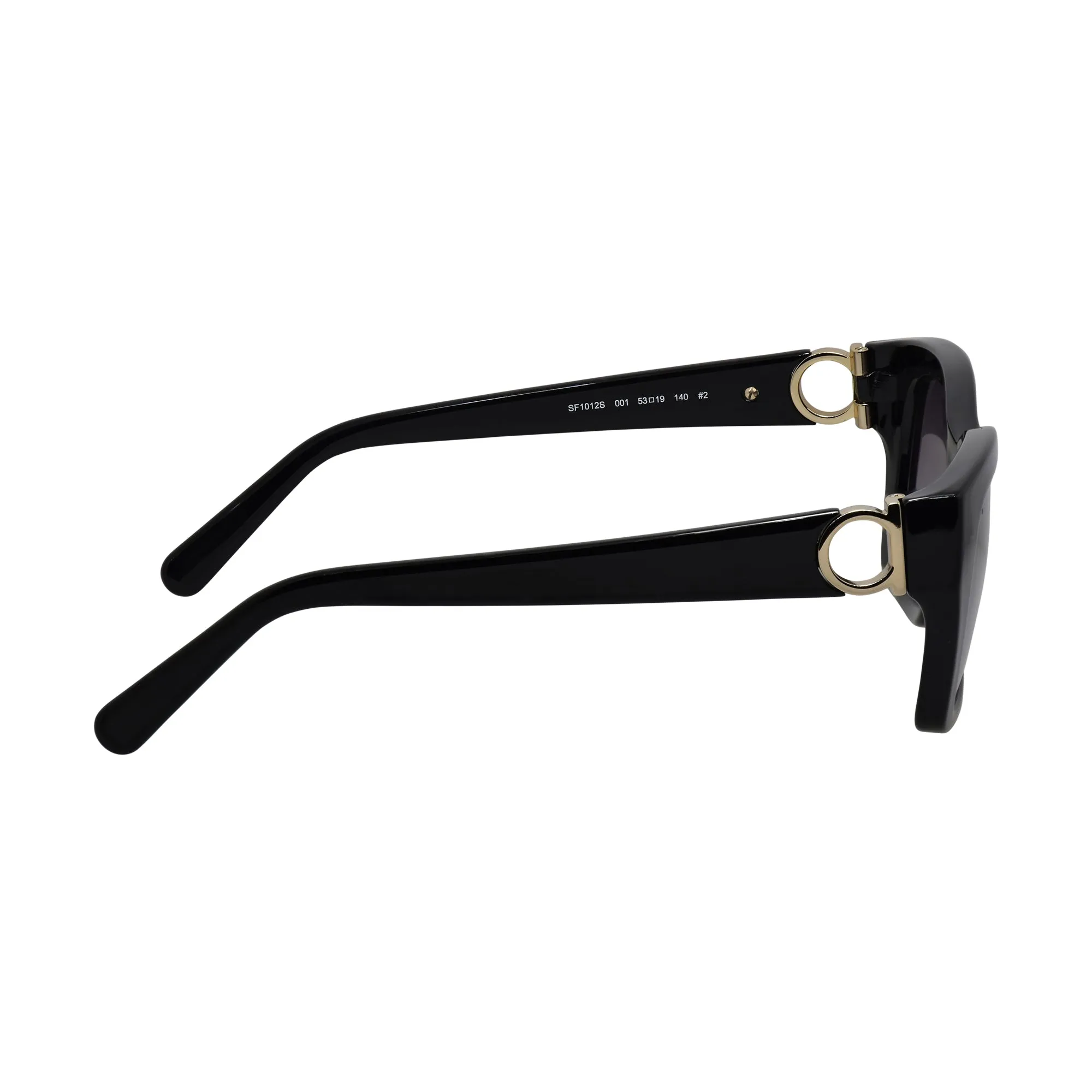 Salvatore Ferragamo  SF 1012S 001 53mm Womens Square Sunglasses