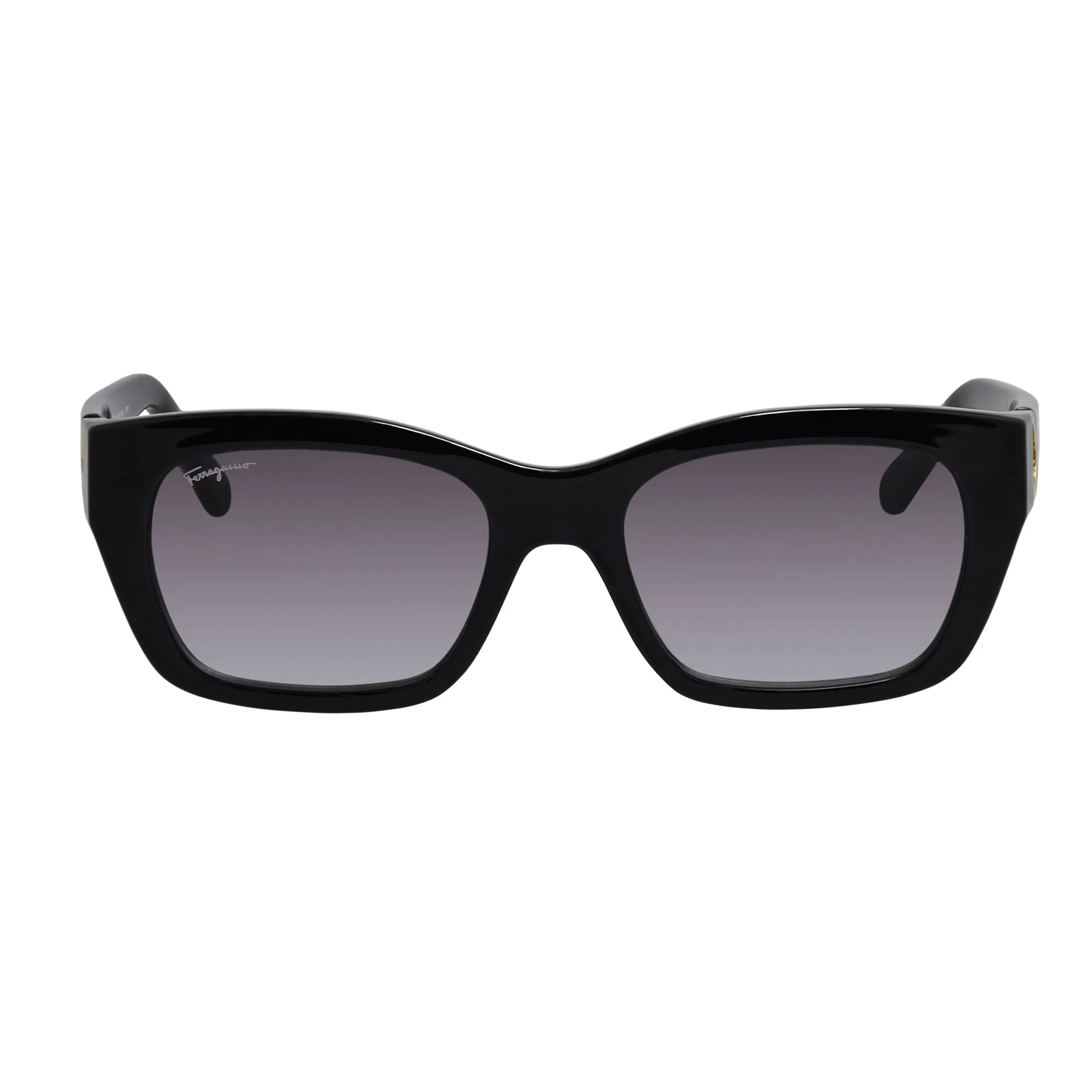 Salvatore Ferragamo  SF 1012S 001 53mm Womens Square Sunglasses