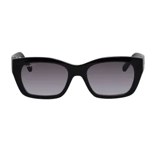 Salvatore Ferragamo  SF 1012S 001 53mm Womens Square Sunglasses