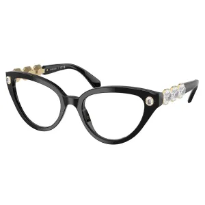 Swarovski  SK 2028 1001 51mm Womens Cat-Eye Eyeglasses 51mm