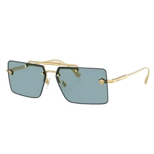 Versace  VE 2245 100280 60mm Womens Rectangle Sunglasses
